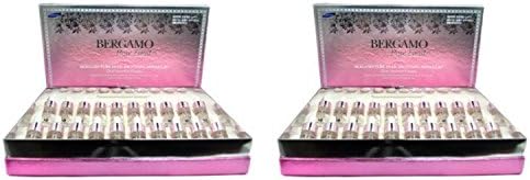 Korean Cosmetics_Bergamo Pure Snail Brightening Ampule 20pc Set Pack of 2