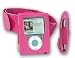 Pink Premium Leather Case with Armband For Apple iPod nano 3rd Gen