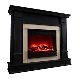 Real Flame G8600E-B Silverton Indoor Electric Fireplace