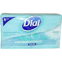 Dial 4.5 Ounces Aloe Bar Soap - 8 bar