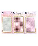 INSTA-BLING Criss-Cross Beads Cell Phone Jewelry Seal Stickers , ALL (1 of ea. color)