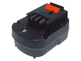 [ 12.00V, 2000mAh, Ni-MH],Replacement Power Tool battery for BLACK & DECKER BD12PSK, BDBN1202, CD1200SK, CD12SFK, CDC1200K, CP122K, CP122KB, HP122K, HP122KD, XTC12IK, XTC12IKH,and FIRESTORM FS1200D, FS1200D-2, FS1202BN, FS1202D, FS12PS, FS12PSK, FSD122, Compatible Part Numbers: A12, A12-XJ, A12EX, FS120B, FSB12, HPB12, FS120B, FS120BX,