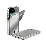 Scoshe Mirror Like Chrome Metallic Polycarbonate Back Case Cover for Apple iPhone 4