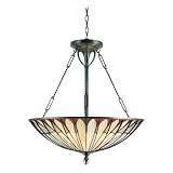 UPC 611728063965 product image for Quoizel TF1816VB Tiffany 25-Inch Pendant with Four Uplights, Vintage Bronze Fini | upcitemdb.com