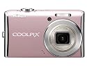 Nikon Coolpix S620 12.2MP Digital Camera with 4x Optical Vibration Reduction (VR) Zoom and 2.7 inch LCD (Dusty Pink)