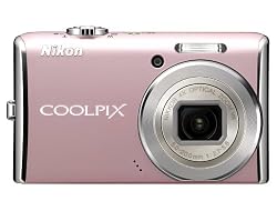 Nikon Coolpix S620 12.2MP Digital Camera with 4x Optical Vibration Reduction (VR) Zoom and 2.7 inch LCD (Dusty Pink)