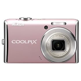 Nikon Coolpix S620 12.2MP Digital Camera with 4x Optical Vibration Reduction (VR) Zoom and 2.7 inch LCD (Dusty Pink)