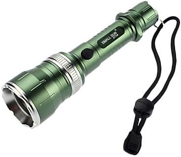 Small Sun ZY-T35 Mode Waterproof Adjustable Zoom Cree XM-L T6 LED Flashlight(350ML,1x18650,Green)