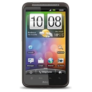 HTC - Desire HD - Smartphone - GPRS/EDGE/3G - Wifi - Bluetooth - Noir