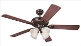 Westinghouse Lighting 78568 Swirl 52' Ceiling Fan in Rustic Bronze