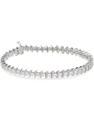 10k Gold S-Link Diamond Tennis Bracelet (2 cttw, I-J Color, I1-I2 Clarity)