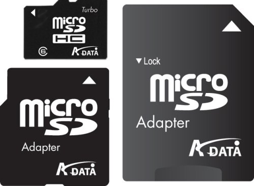 A-DATA MicroSDHC 4GB Class6 SDアダプタ-付属 MCSDHC4GB/2A