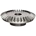 Boston Gear PA3212YG Bevel Gear, 2:1 Ratio, 0.625" Bore, 12 Pitch, 36 Teeth, Cast Iron