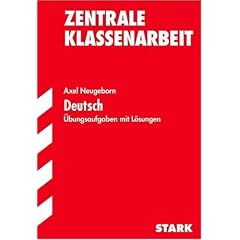 Training Deutsch Mittelstufe: Deutsch Training. Zentrale Klassenarbeit. Baden-W�rttemberg. �bungsaufgaben mit L�sungen. (Lernmaterialien)