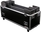 Odyssey FZ2PLASMA50W Flight Zone Universal Dual 50 Plasma/Lcd Case With Wheels