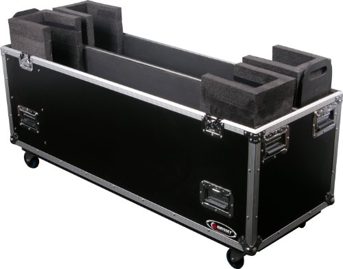 Odyssey FZ2PLASMA50W Flight Zone Universal Dual 50 PlasmaLcd Case With Wheels