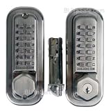 CL290KSS-BB CodeLock Mechanical Pushbutton Lock Back to Back