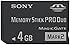 Sony 4 GB Memory Stick ProDuo MSMT4G/TQ1 (Black)