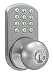 MiLocks TKK-02SN Digital Door Knob Lock with Electronic Keypad for Interior Doors, Satin Nickel