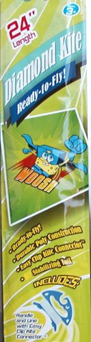 Childrens Toyshop  Toys : Go Fly a kite 24" Poly Diamond Kite : SPONGEBOB SQUAREPANTS
