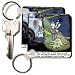 Londons Times Funny Animals Cartoons - Possum Police Protocol - Key Chains