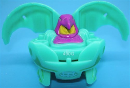 Childrens Toyshop  Toys : Bakugan B2 Bakupearl Single, LOOSE Figure Ventus Green Ravenoid 600G