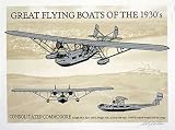Consolidated Commodore (Le) by Mike Machat. Art Print Poster 24 inches width by 18 inches height. Highest Quality Art Poster Print