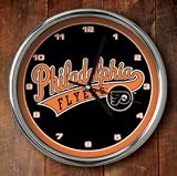Memory Company Philadelphia Flyers Chrome Clock