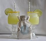 Moonshine Mama Margarita Glasses and Mix Kit Moonshine Mama Margarita Glasses and Mix Kit