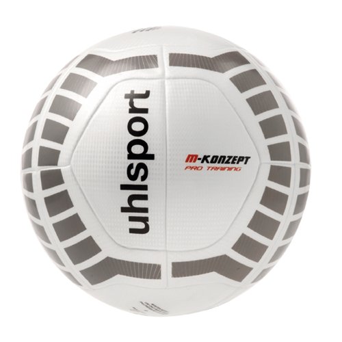uhlsport Ball M-konzept Challenger, weiss/anthramet/rot, 5, 100149601