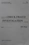 Check Fraud Investigation