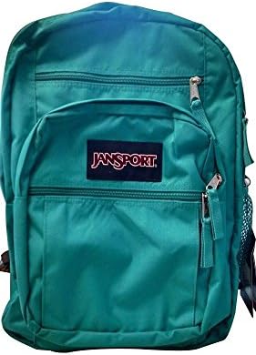 Jansport Big StudentTeal Backpack with Back to School Supplies 10 Piece Bundle