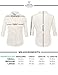 FPT Womens 3/4 Sleeve Collar Button Down Shirt