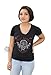 Harley-Davidson Womens Light Up The Dark Willie G Skull Mineral Wash Shirt