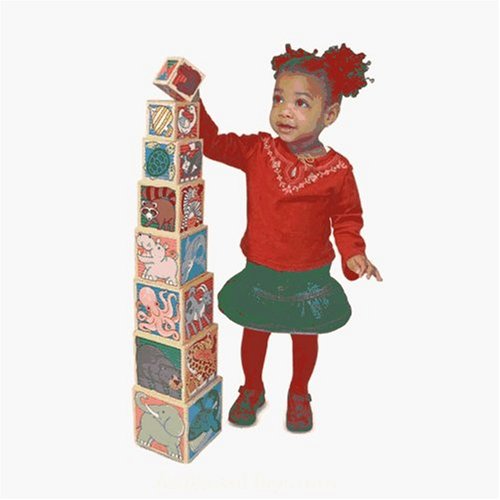411OcxYvjRL Melissa & Doug 8 WOODEN ANIMAL NESTING BLOCKS 32 Tall