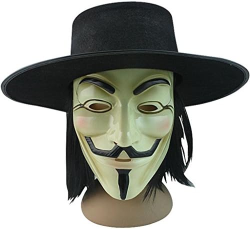 ZEREN Halloween Masks Personalized cosplay V for Vendetta dress Movie Theme