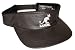 New Kangol Vintage Retro Leather Sun Visor - Brown