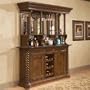 Powell Tuscan "Dark Mahogany" Pub Bar Back