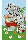 Eigenschaften Mammut / Mini Malen nach Zahlen - Elefanten