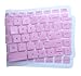 CaseBuy Silicone Keyboard Protector Skin Cover for HP Stream 13-c*** 14-z*** Notebook series, such as 13-c002dx, 13-c010nr, 13-c030nr, 14-z010nr US Version(Semi-Pink)