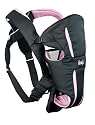 Evenflo Snugli Hug Baby Carrier - Black and Pink
