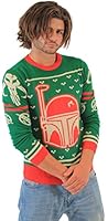 Star Wars Boba Fett Unisex Green Ugly Christmas Sweater