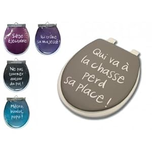 Abattant WC Soft mots Couleur Vert: Cuisine & Maison