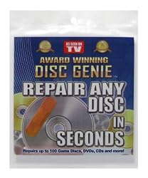 Cd DVD Games Scratch Repair Kit By Disc Genie