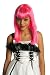 Child's Pink Glitter Vamp Wig