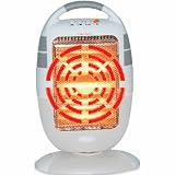 from ZENNOX Oscillating 1200W Halogen Heater Model D3142