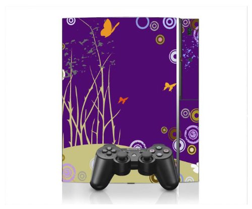Forest Party At Night Design PS3 Playstation 3 Body Protector Skin Decal Sticker