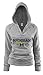 MJ Soffe NCAA Michigan Wolverines Junior Rugby Deep College Logo V-Neck Fleece Hoodie, Small