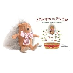 Porcupine in a Pine Tree and Porcupine Plush Toy