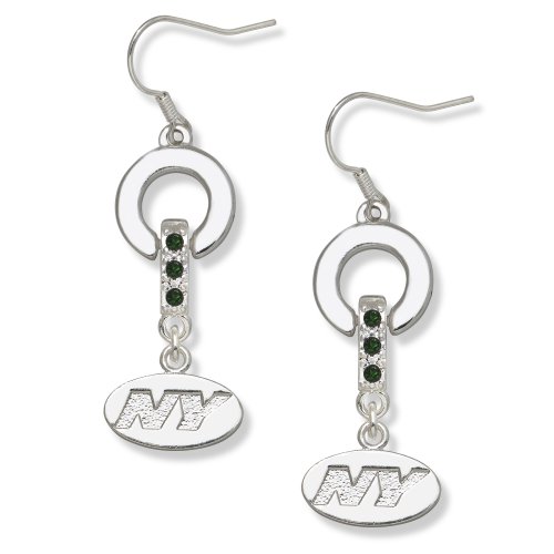 NFL New York Jets LogoArt MVP Earrings